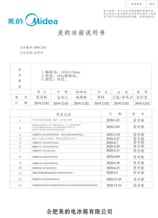 Midea美的 美的冰箱BCD-596WKPZM(E)幻影蓝-时光